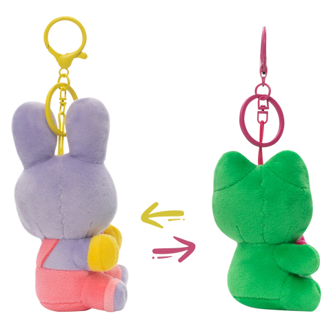 Jax & Ribbit Magnetic Plush Keychains
