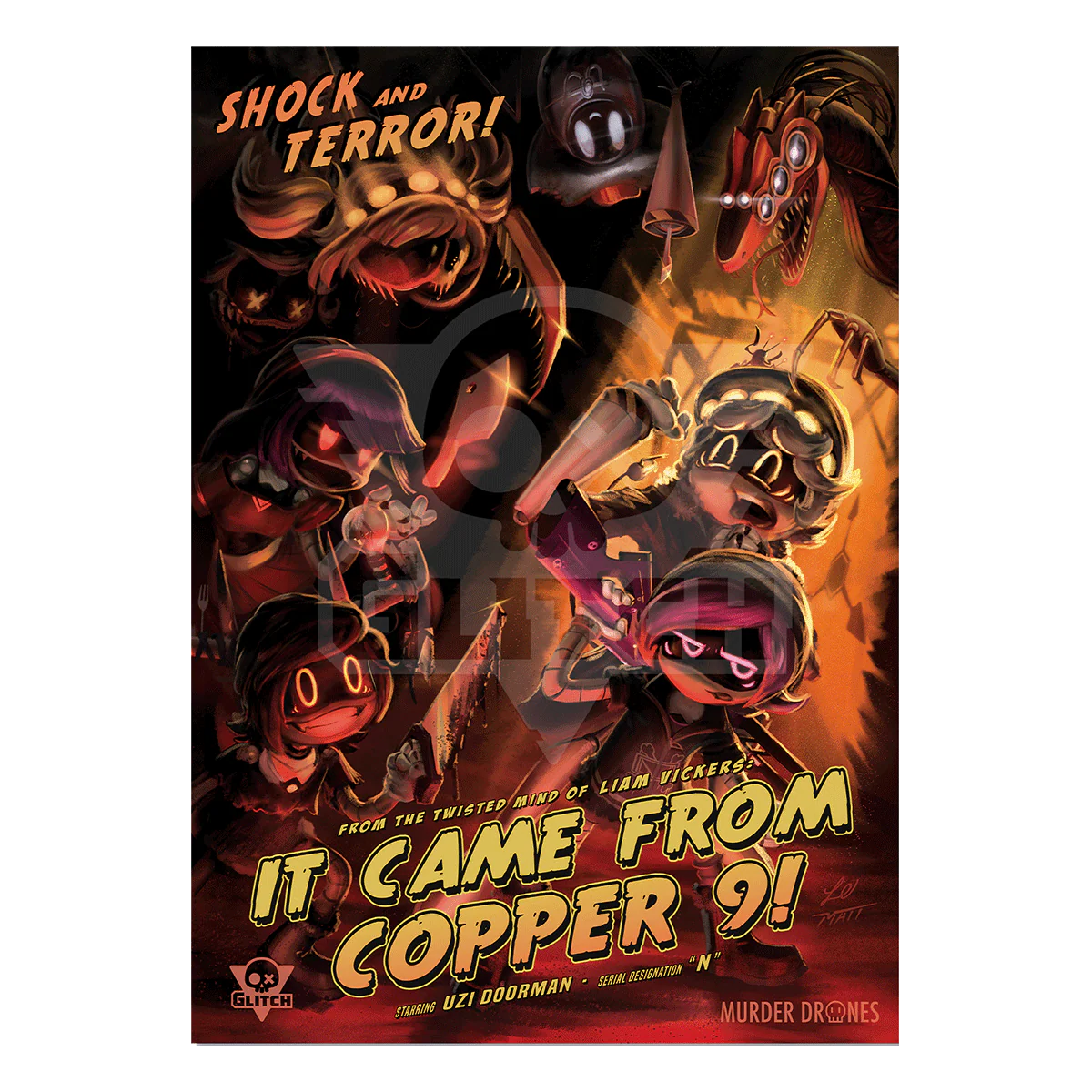 "It Came From Copper 9" Poster