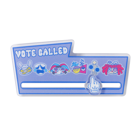 Sliding Vote Pin